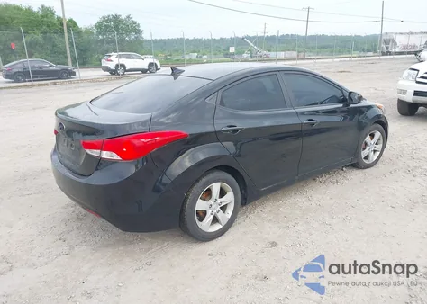 2011 Hyundai Elantra Gls из США, поврежденный, VIN 5NPDH4AE2BH013110